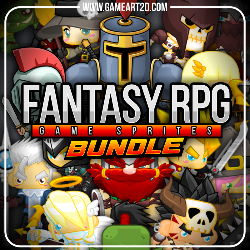 Fantasy RPG Game Sprite Bundle